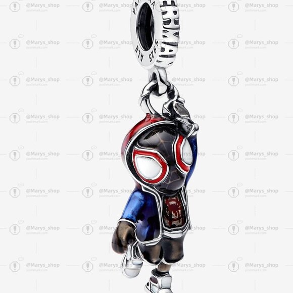 Pandora Marvel's Spider-Man Miles Morales Dangle Charm|Pendant - Picture 1 of 2